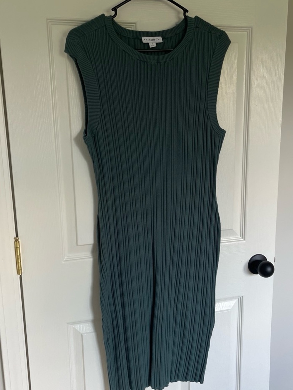 And Now This (from Macy’s) sweater sleeveless ribbed midi dress. Size 1X.